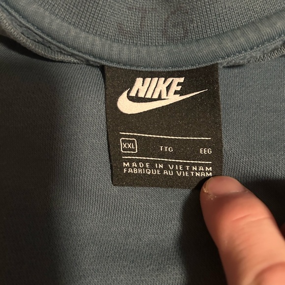 Blue Nike Crewneck - Picture 2 of 2